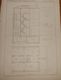 Plan De Chauffage Général à Air Chaud Avec Ventilation. Système Grouvelle.1860 - Public Works