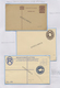 GA Aden: 1937-60 POSTAL STATIONERY: Collection Of 45 Postal Stationery Cards, Envelopes, Registered Env - Yémen