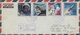 Br/ Adschman / Ajman: 1965/1973, Assortment Of 18 Covers (ten Airmail To USA/England And Eight F.d.c.) - Adschman