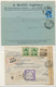 Delcampe - Br Ägypten: 1882-1953, Collection Of More Than 80 Covers And Cards, With A Lot Of Good Frankings (from - 1915-1921 Protectorat Britannique