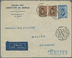 Delcampe - Br/GA Ägypten: 1899-50's Ca., Group Of 35 Selected Covers To Europe Or Domestic With Interesting Postmarks - 1915-1921 Protectorat Britannique