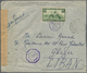 Br/GA Ägypten: 1907-1950: A Diverse Group Of 36 Covers, Postcards And Postal Stationery Items Including Ce - 1915-1921 Protectorat Britannique