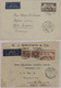 Delcampe - Br/GA Ägypten: 1910-1950's: Collection Of 55 Airmail Covers Including Highlights As The Rare "HELIOPOLIS/A - 1915-1921 Protectorat Britannique