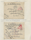 Delcampe - Br Ägypten: 1915-17 "The Walshe Covers": Specialized Collection Of Near To 100 Covers All From F.W.H. W - 1915-1921 Brits Protectoraat