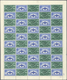 ** Ägypten: 1946/1964 (ca.), U/m Accumulation Of Complete Sheets And Large Units, Well Sorted With Comm - 1915-1921 Protectorat Britannique