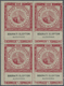 (*) Ägypten - Besonderheiten: 1890s, FISCALS "Cigarette Stamps", Collection Of 35 Different Blocks Of Fo - Autres & Non Classés