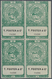 (*) Ägypten - Besonderheiten: 1890s, FISCALS "Cigarette Stamps", Collection Of 18 Different Blocks Of Fo - Autres & Non Classés