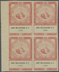 (*) Ägypten - Besonderheiten: 1890s, FISCALS "Cigarette Stamps", Collection Of 18 Different Blocks Of Fo - Autres & Non Classés