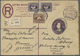 GA Ägypten - Ganzsachen: 1879-1945: Collection Of 45 Postal Stationery Items, All Used Postally, With P - Autres & Non Classés