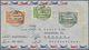 Br Afghanistan: 1948-1955: Group Of Six Airmail Covers To Switzerland Plus One To Austria (censored) Wi - Afghanistan