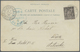 Delcampe - Br Algerien: 1858/1903, Group Of 13 Covers/cards, Incl. Card To Japan, Saida GC "5060" Etc., Some Posta - Autres & Non Classés
