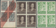 (*) Argentinien: 1918/1957, Collection Of 128 Imperforate Proofs On Ungummed Paper (many Blocks Of Four) - Autres & Non Classés