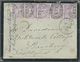 Br Neusüdwales: 1889/1896 (ca.), Interesting Group With 20 Covers To England All With 'Centennial' Fran - Lettres & Documents