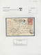 Br Tasmanien: 1899, Landscape Issue, Interesting Collection On Exhibition Leaves With 10 Letters And Po - Lettres & Documents