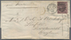 Br Victoria: 1867/1883 (ca.), Accumulation With 24 Covers To England/Scotland Incl. Different Rates And - Covers & Documents