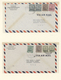 Br Bahrain: 1948-1984: Collection Of 42 Covers Sent From Bahrain To The U.S.A., With Various Frankings - Bahreïn (1965-...)