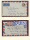 Br Bahrain: 1948-1984: Collection Of 42 Covers Sent From Bahrain To The U.S.A., With Various Frankings - Bahreïn (1965-...)