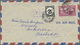 Delcampe - Br Barbados: 1887/1970, Lot Of Seven Covers/cards, Only Better Items (single Lots), E.g. Registered And - Barbades (1966-...)