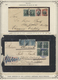 Br/GA Bolivien: 1870/1930 (ca.), Collection Of Apprx. 93 Covers/cards/documents, Arranged On Album Pages, - Bolivië