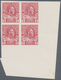 (*) Canada: 1911/1920's: KGV. 3c. Imperforated Reprints As Plate, Colour And Machine Trials And Proofs, - Autres & Non Classés