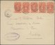 Delcampe - Br/GA Chile: 1891/1913, FISCALS POSTALLY USED, Collection Of 34 Covers/stationeries Bearing Fiscals Stamps - Chili