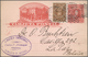 Delcampe - Br/GA Chile: 1891/1913, FISCALS POSTALLY USED, Collection Of 34 Covers/stationeries Bearing Fiscals Stamps - Chili