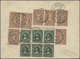 Delcampe - Br/GA Chile: 1891/1913, FISCALS POSTALLY USED, Collection Of 34 Covers/stationeries Bearing Fiscals Stamps - Chili