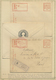 Delcampe - GA Chile - Ganzsachen: 1873/1925, Collection Of Postal Stationery In Two Albums, Mint And Used Througho - Chili