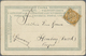 Delcampe - /Br/O China: 1898/1923 (ca.), Used Ppc (7) And HK Name Card Size Envelope Marked "T" Used To Germany, Shan - Autres & Non Classés