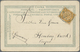 Delcampe - /Br/O China: 1898/1923 (ca.), Used Ppc (7) And HK Name Card Size Envelope Marked "T" Used To Germany, Shan - Altri & Non Classificati