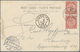 Delcampe - Br/ China: 1898/1912, Coiling Dragons On Covers (5), Ppc (5) Used To Germany Or China Inland; Also 1912 - Autres & Non Classés