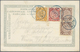 Delcampe - Br/ China: 1898/1912, Coiling Dragons On Covers (5), Ppc (5) Used To Germany Or China Inland; Also 1912 - Autres & Non Classés