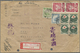 Br/ China: 1914/97, 32 Covers/used Ppc Inc. 7 Pre-1949, Ia. O. Manchuko 1939 Registered From "Tsitsikar" - Altri & Non Classificati