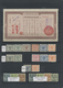 GA/O/(*) China: 1942/45 (ca.), Collection Of WW-II Postal Saving Stamps Inc. Some Forms, Paper Varieties Etc. - Autres & Non Classés