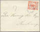 Br China - Shanghai: 1893/94, 1 C. Brown (intaglio Printing) Resp. 2 C. Commemorative Ea. Tied Blue "SH - Other & Unclassified