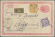 GA China - Ganzsachen: 1897/1922 (ca.), Cards China Used (3) Resp. Shanghai Local Post Stationery Mint - Cartes Postales