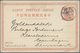 GA China - Ganzsachen: 1898/1925 (ca.), Stationery Cards Used (7) Inc. Uprates, Plus Junk Cards Mint Wi - Cartes Postales