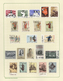 O China - Volksrepublik: 1950/1966, Nice Cto Collection Mounted On Leaves With Better Issues Like Tabl - Autres & Non Classés