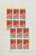 Delcampe - O China - Volksrepublik: 1950/1952, Used Assortment Of Complete Issues As Multiples From The Corners O - Autres & Non Classés