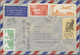 Br China - Volksrepublik: 1950/59, Lot Airmail Covers (12) All Used To East Germany Inc. Interesting Oc - Autres & Non Classés