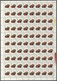 **/(*) China - Volksrepublik: 1981/91, New Year Stamps, Each Year In Full Sheet, Mint Never Hinged Or Unuse - Autres & Non Classés