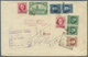 Delcampe - Br/GA/ Cuba: 1840 - 1968 (ca.), Lot Of 136 Items With Many Better Ones, Including Interesting Cancellations - Autres & Non Classés