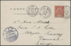 Br/ Französisch-Indochina: 1903/37, Covers (ca. 90), A. O. Red Haiphong Of 1901, Ship Post Marking "KOBE - Lettres & Documents