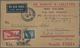 Delcampe - Br/ Französisch-Indochina: 1903/37, Covers (ca. 90), A. O. Red Haiphong Of 1901, Ship Post Marking "KOBE - Covers & Documents