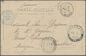 Französisch-Indochina: 1904/05 (ca.) Ppc (18) Franked On View Side, Inc. 6 Used To Tamatave/Madagasc - Covers & Documents