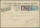 Französisch-Indochina: 1937/38, Correspondence Of Airmails (6) Hanoi - Batavia Via Bangkok, Each At - Lettres & Documents