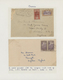 Br/GA Französisch-Ozeanien: 1892/1958, 24 Items, Thereof 11 Different Stationery Cards, 12 Letters To Fore - Autres & Non Classés