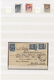 Delcampe - Br/GA/O Georgien: 1916-26: Postal History And Stamp Collection Of 20 Covers And About 80 Stamps, With Remark - Géorgie