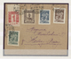 Delcampe - Br/GA/O Georgien: 1916-26: Postal History And Stamp Collection Of 20 Covers And About 80 Stamps, With Remark - Géorgie