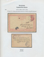 Delcampe - Br/GA Holyland: 1900-1914, "TURKISH POST OFFICES IN HOLY LAND" Collection On 86 Exhibition Leaves Includin - Palestine